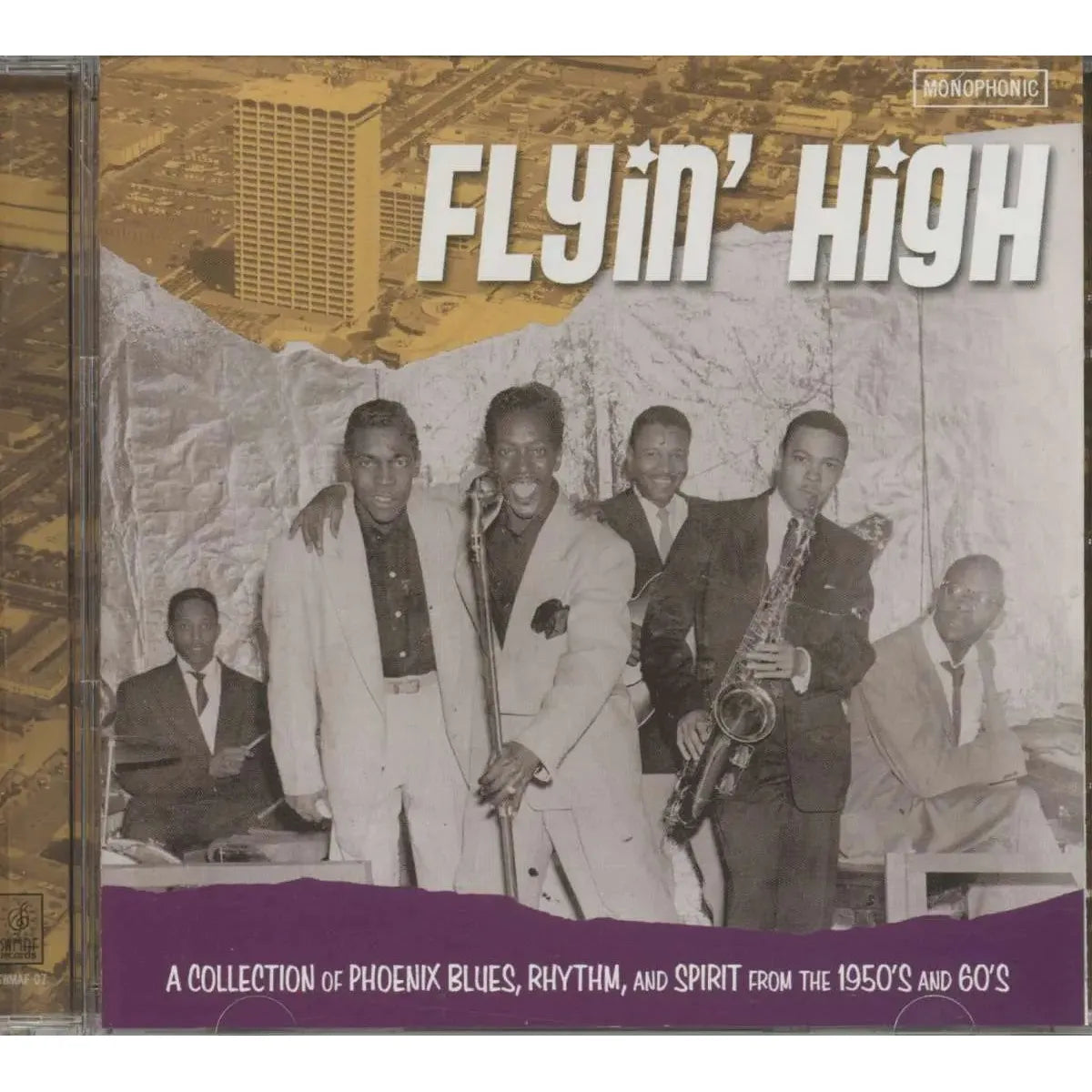 Various Artists - Flyin' High: A Collection Of Phoenix Blues, Rhythm, and Spirit From The 1950's And 60's - CD - VINYL