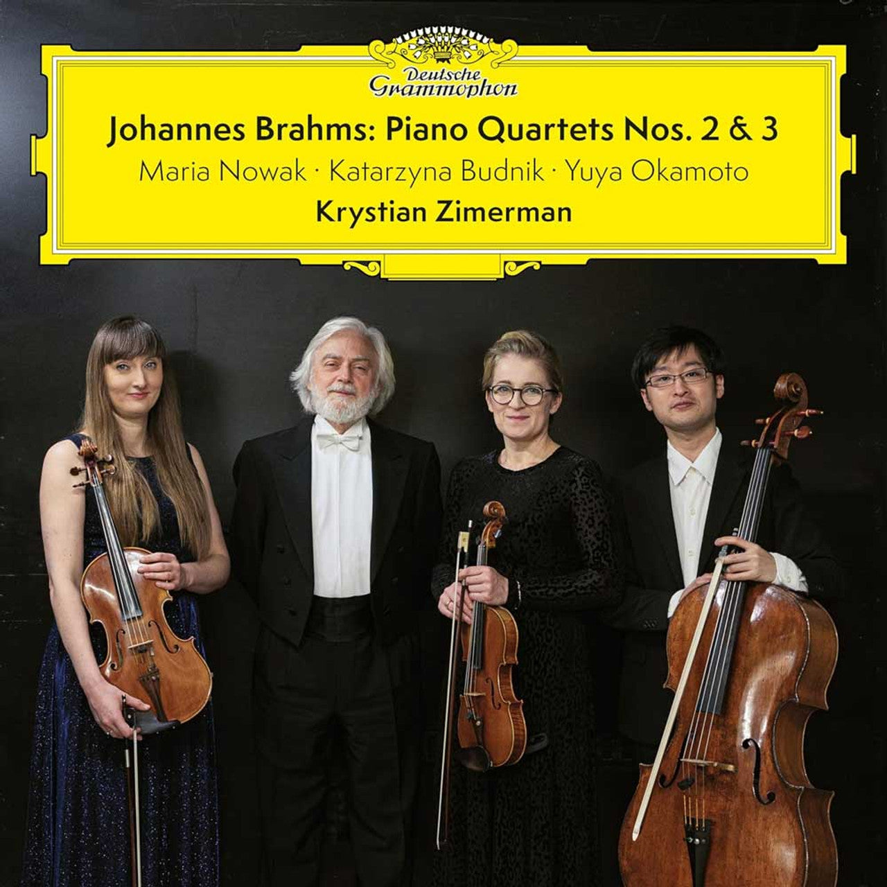 Krystian Zimerman & Johannes Brahms - Piano Quartets Nos. 2 & 3 - LP - VINYL