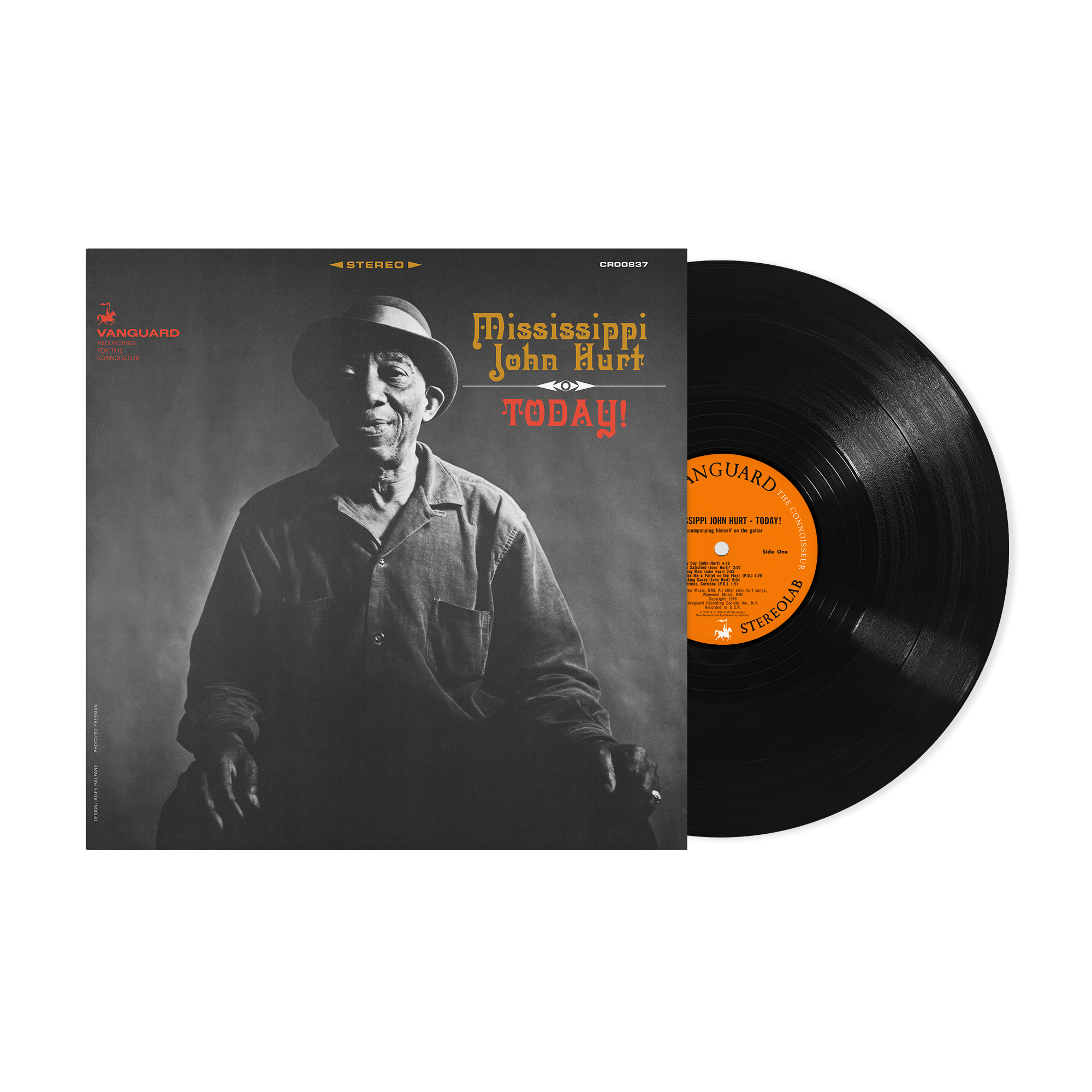 Mississippi John Hurt - Today! - Bluesville Acoustic Sound Series LP - VINYL