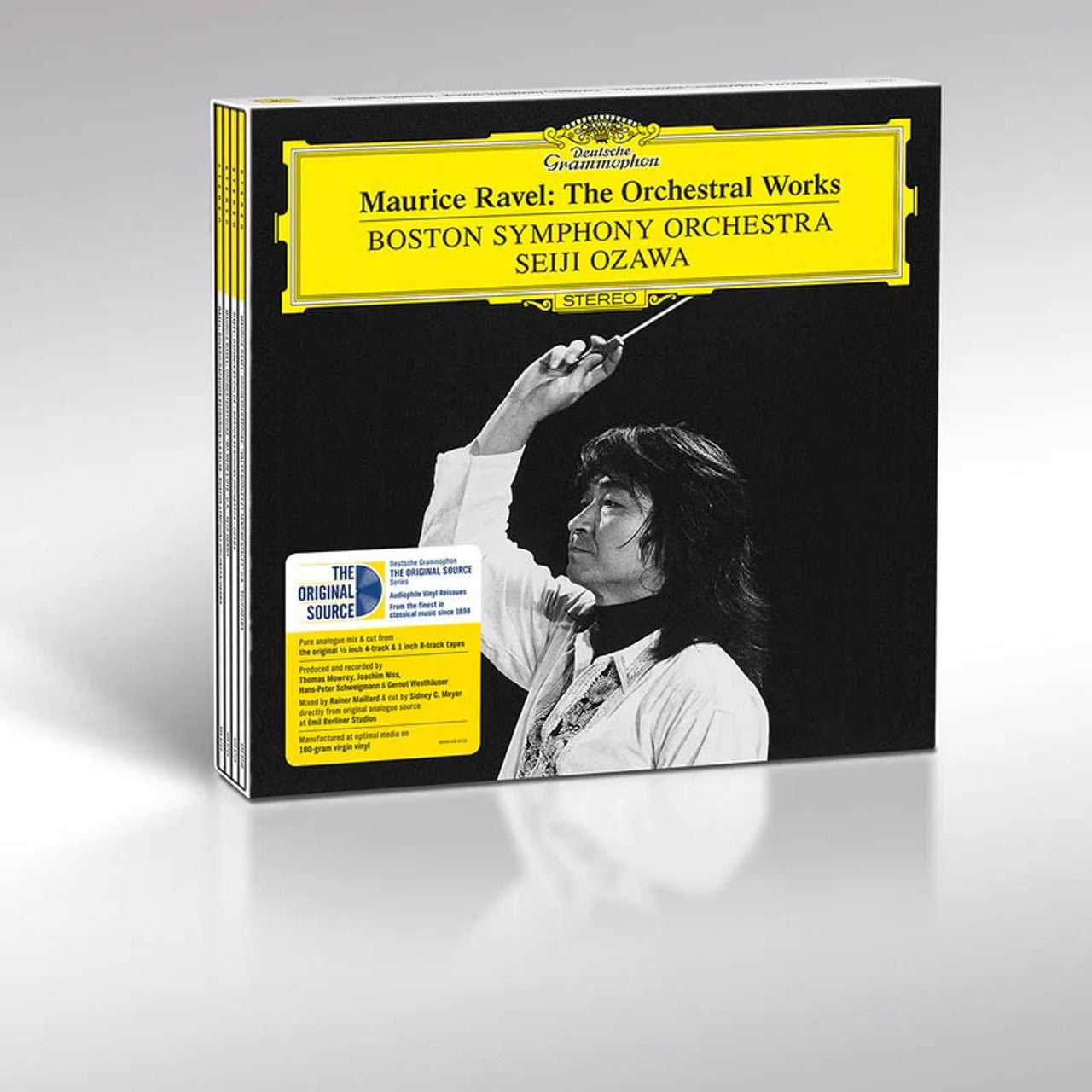 Seiji Ozawa & BSO - Ravel: The Orchestral Works - Original Source Series Boxed Set LP - VINYL