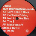 J Dilla - Ruff Draft Beats (Instrumentals) - LP - VINYL