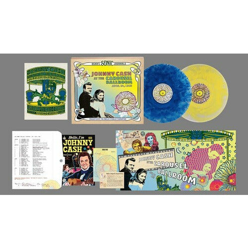 Johnny Cash - Bear's Sonic Journals: Johnny Cash, At the Carousel Ballroom, April 24 1968 - Boxed Set LP - VINYL