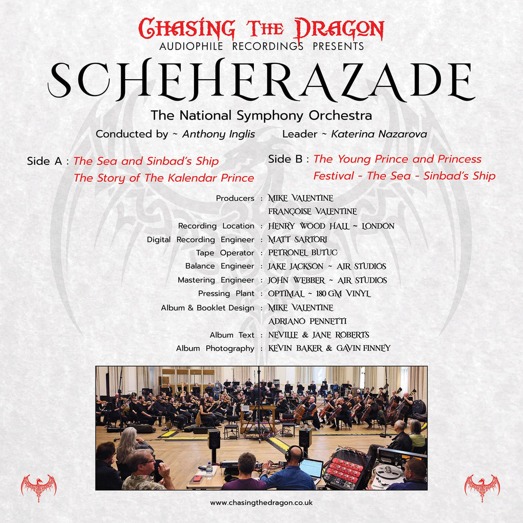 Rimsky-Korsakov, The National Symphony Orchestra - Scheherazade - Import LP - VINYL