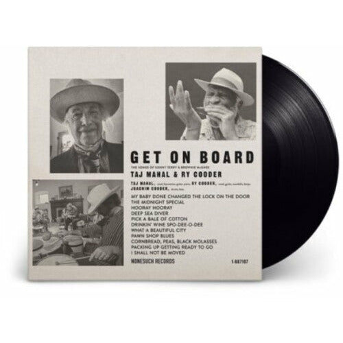Taj Mahal & Ry Cooder - Get On Board - LP - VINYL