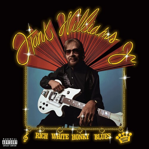Hank Williams Jr. - Rich White Honky Blues  - LP - VINYL