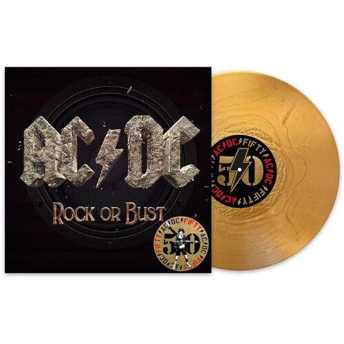 AC/DC - Rock or Bust: 50th Anniversary Gold - LP - VINYL