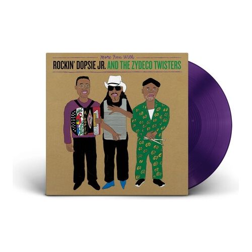 Rockin' Dopsie Jr. & The Zydeco Twisters - More Fun with Rockin' Dopsie Jr. & The Zydeco Twisters - LP - VINYL