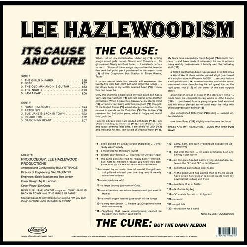 Lee Hazlewood - Lee Hazlewoodism: Its Cause & Cure - LP - VINYL