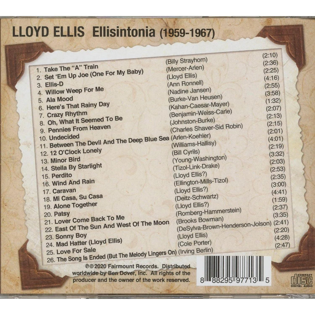 Lloyd Ellis - Ellisintonia (1959-1967) - CD - VINYL