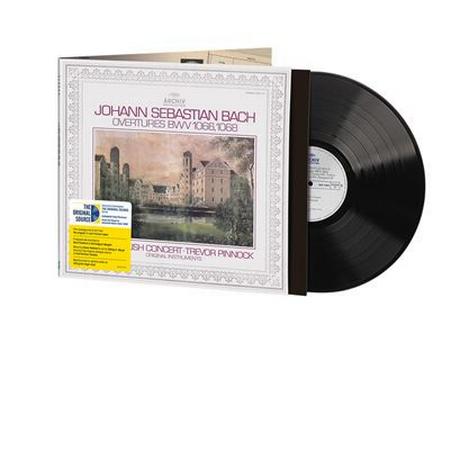 Trevor Pinnock/The English Concert - Bach: Overtures BWV 1066, 1068 - Original Source Series LP - VINYL