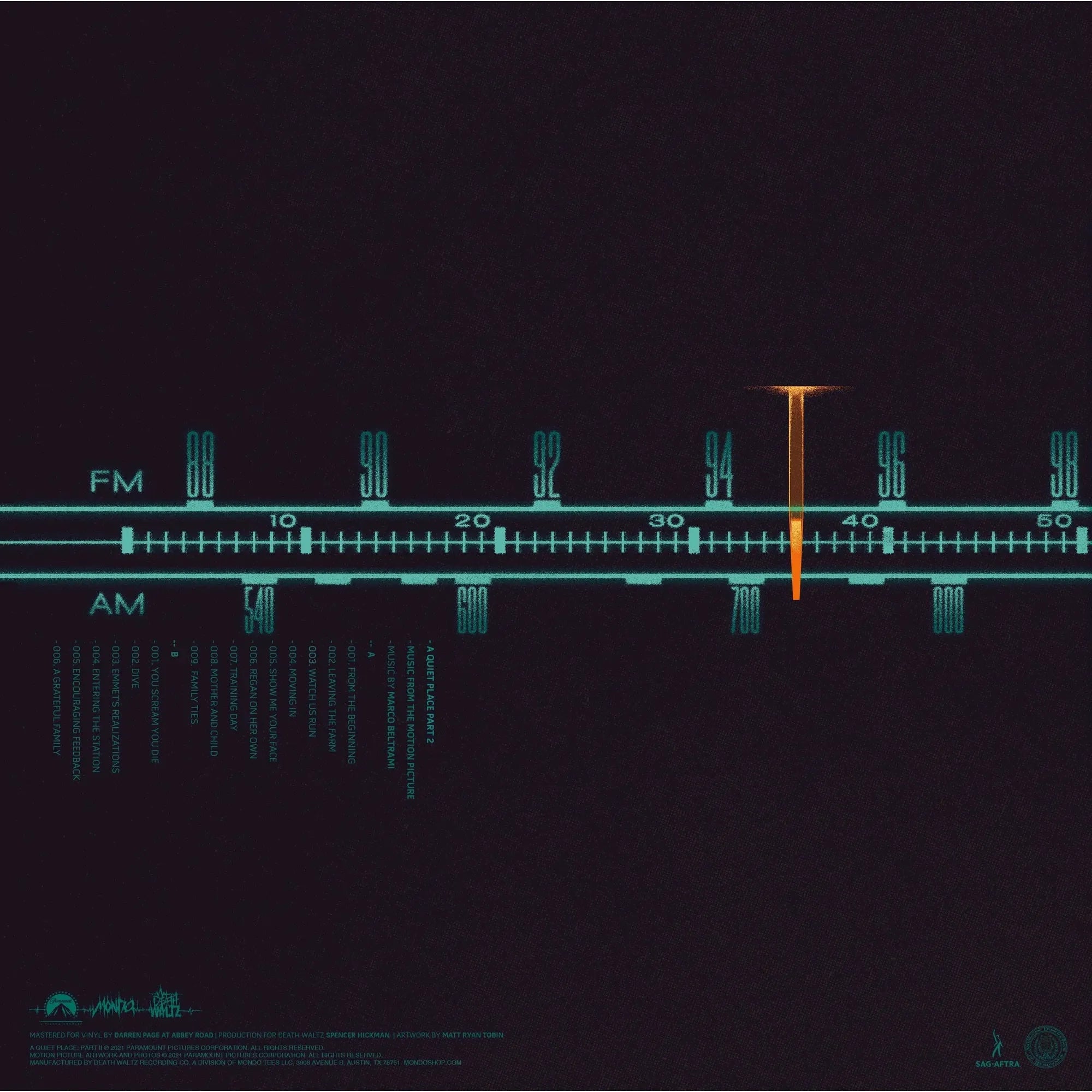 A Quiet Place Part II - Original Motion Picture Soundtrack - LP - VINYL