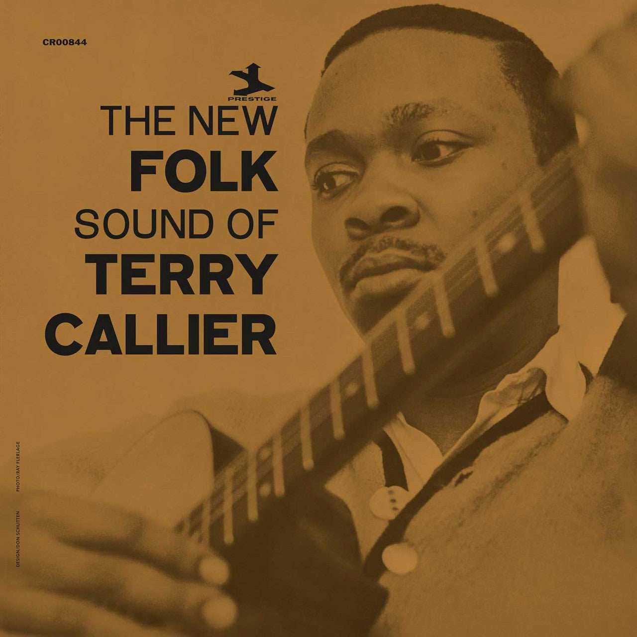 Terry Callier - The New Folk Sound of Terry Callier - Bluesville Acoustic Sounds Series LP - VINYL