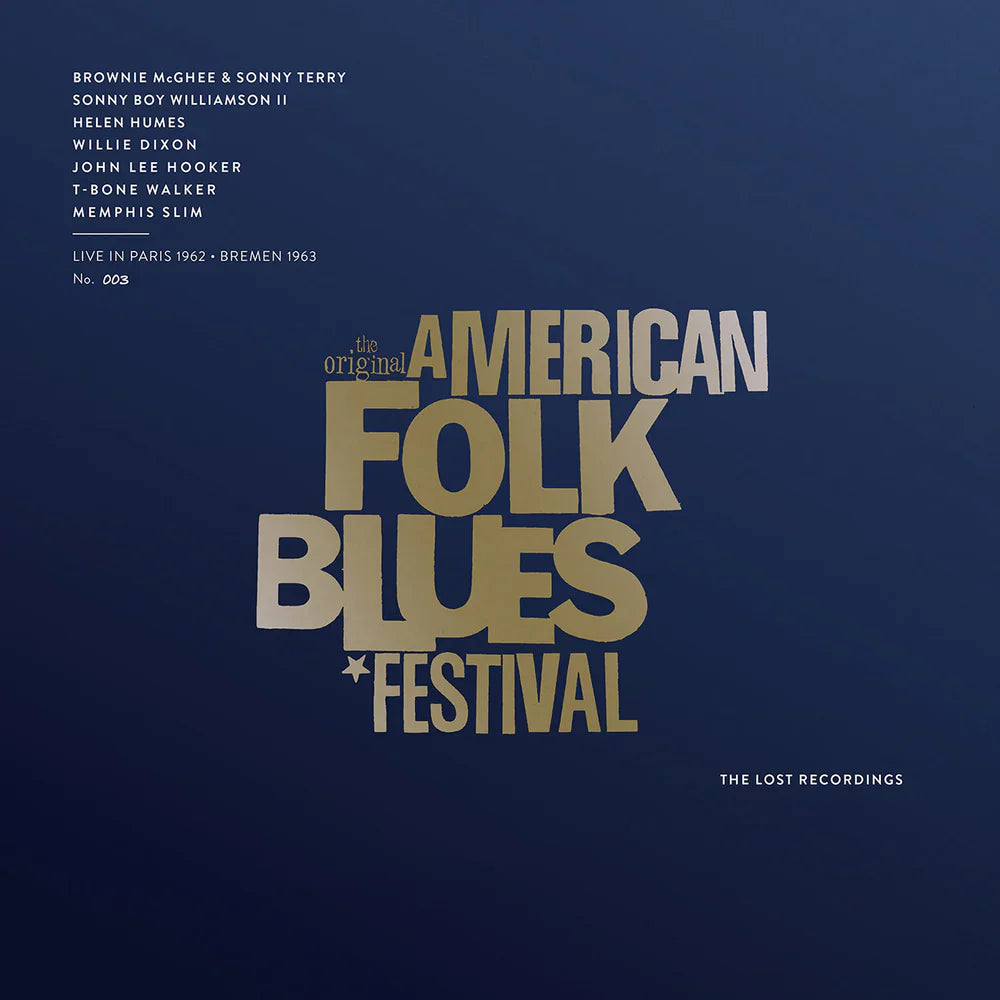 American Folk Blues Festival - Live In Paris 1962/Bremen 1963 - The Lost Recordings LP - VINYL