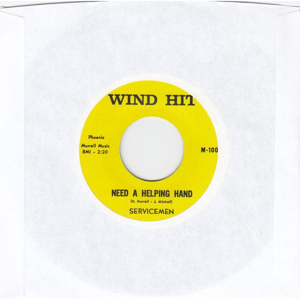 Servicemen - Are You Angry / Need a Helping Hand - 7" Single - VINYL