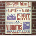 P-Nut Butter / The Vibratos - The VIP Club Presents Battle Of The Bands P-Nut Butter Vs. The Vibratos - CD - VINYL