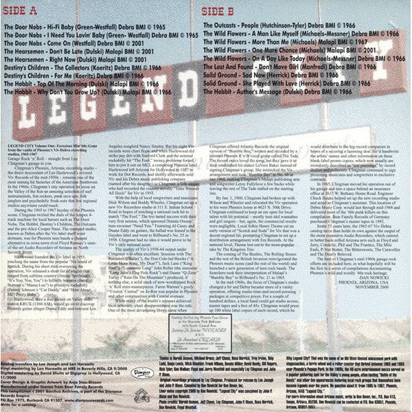 Various Artists - Legend City - Vol. 1 - LP - VINYL