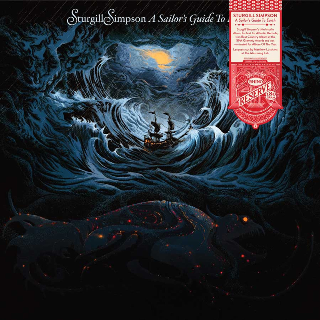 Sturgill Simpson - A Sailor's Guide To Earth - Rhino Reserve LP - VINYL