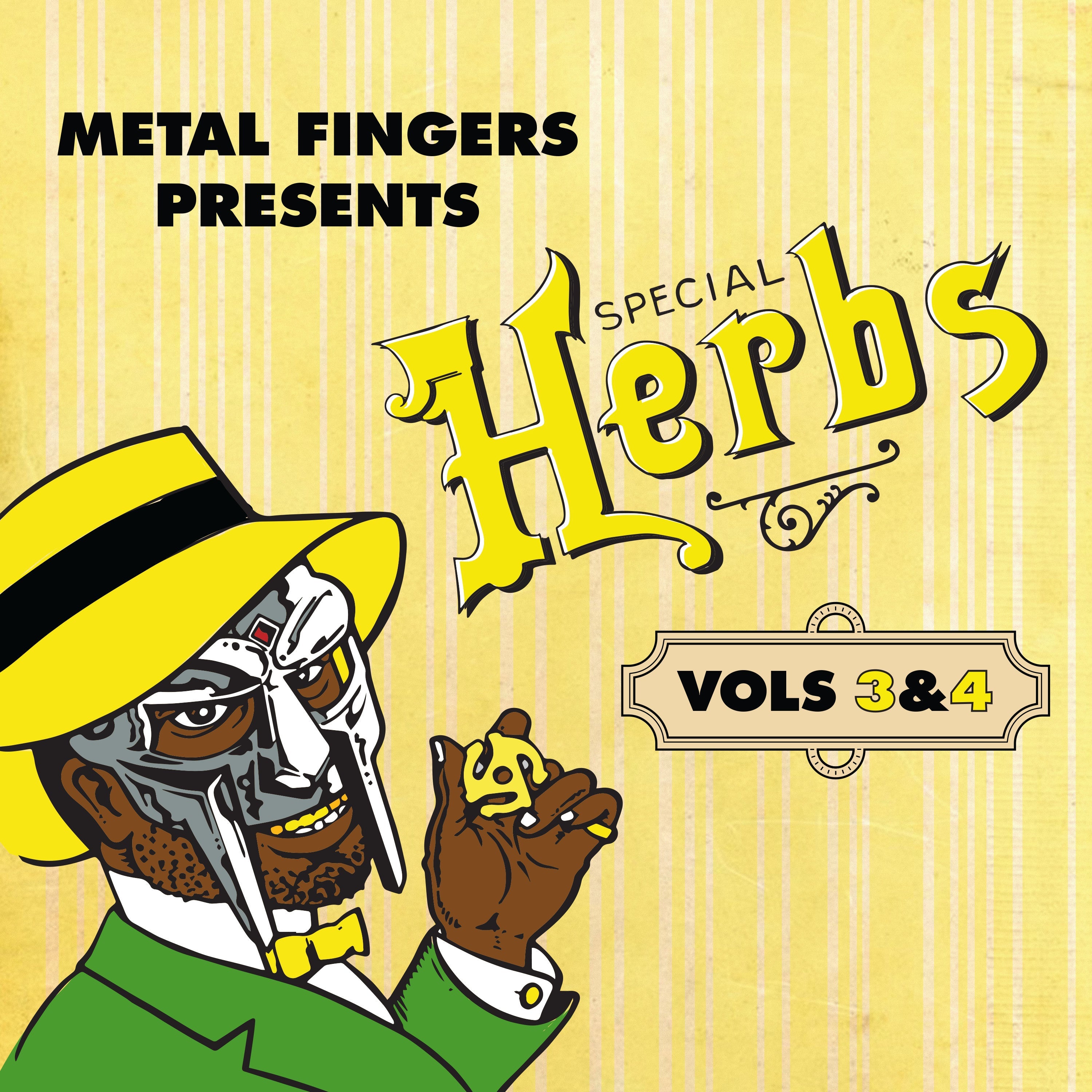 MF DOOM - Metal Fingers Presents: Special Herbs Vol. 3 & 4 - LP - VINYL
