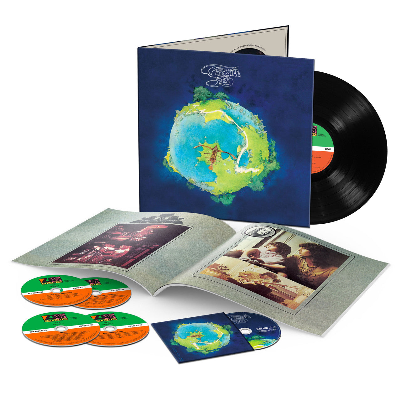 Yes - Fragile (Super Deluxe Edition) - 1LP, 4xCD & Blu-Ray Audio Disc Box Set - VINYL