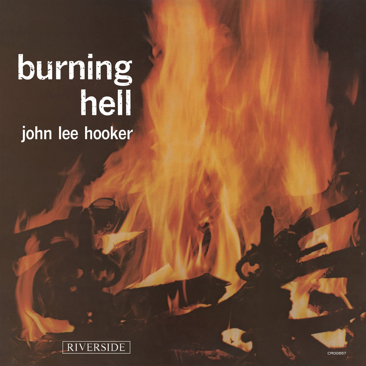 John Lee Hooker - Burning Hell - Bluesville Acoustic Sounds LP - VINYL