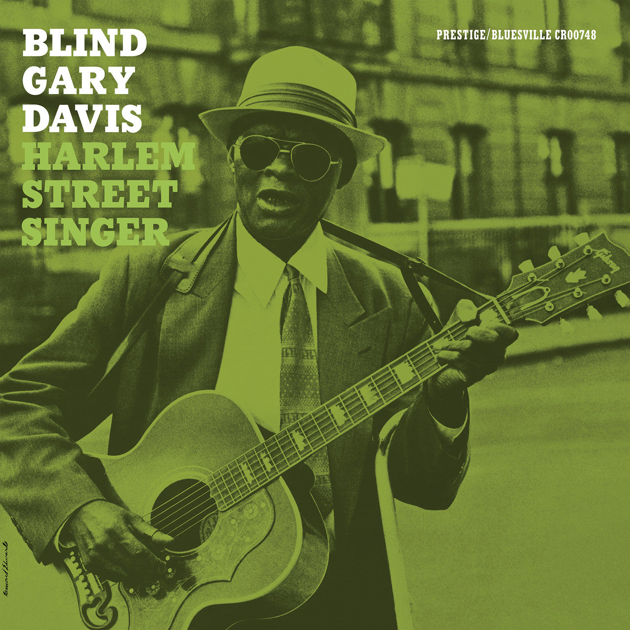 Blind Gary Davis - Harlem Street Singer - Bluesville Acoustic Sounds Series LP - VINYL