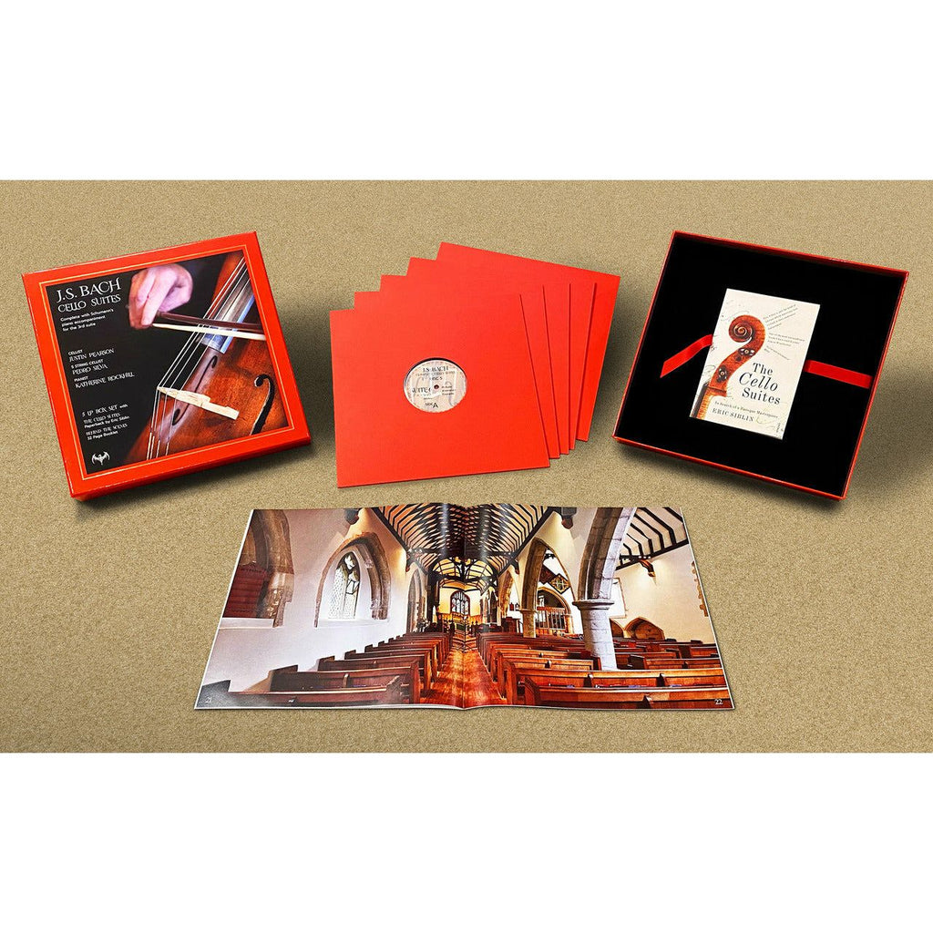 Justin Pearson, Pedro Silva & Katherine Rockhill - J.S. Bach Cello Suites - LP Box Set - VINYL