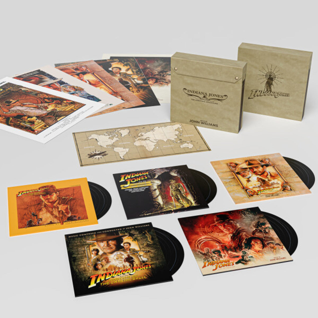Indiana Jones: The Complete Collection - John Williams - 10x LP Boxed Set - VINYL