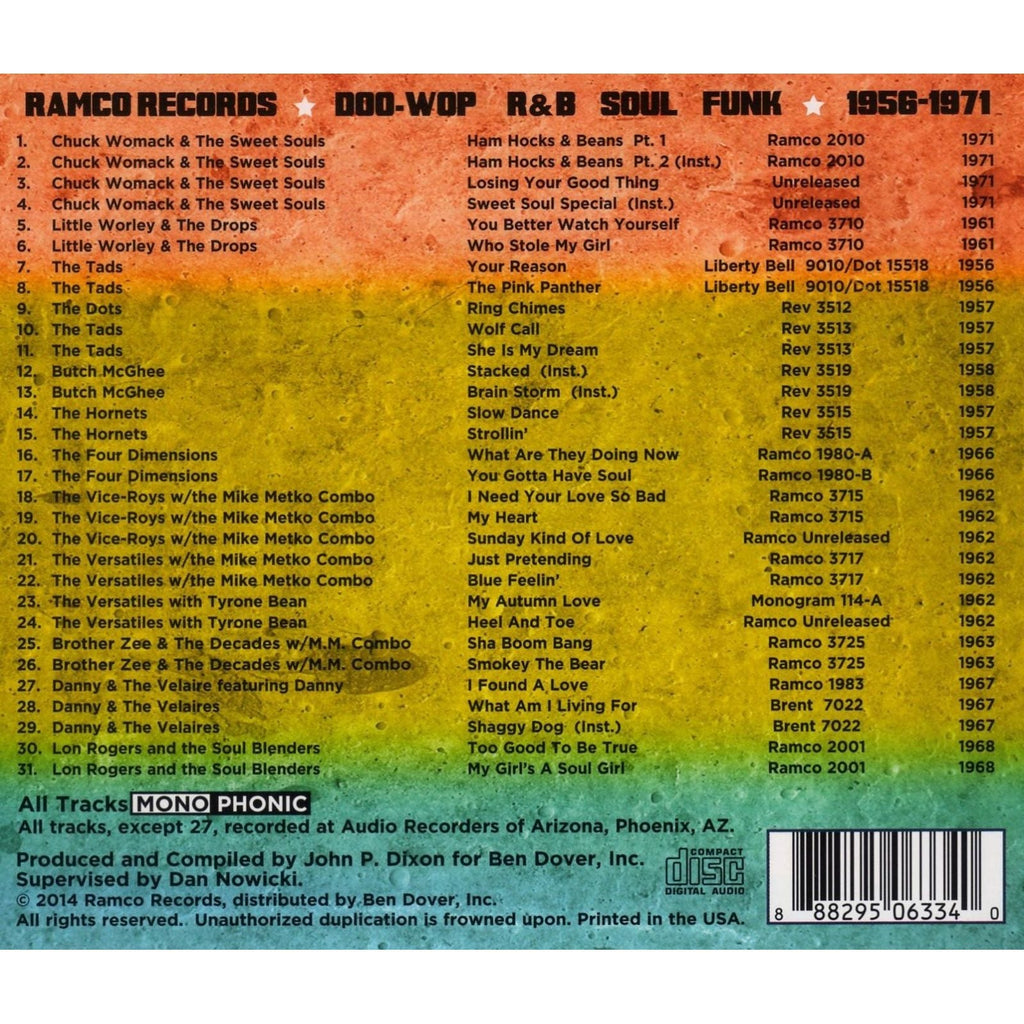 Various Artists - Sha-Boom Bang! Ramco Records 1958-1971 - CD - VINYL