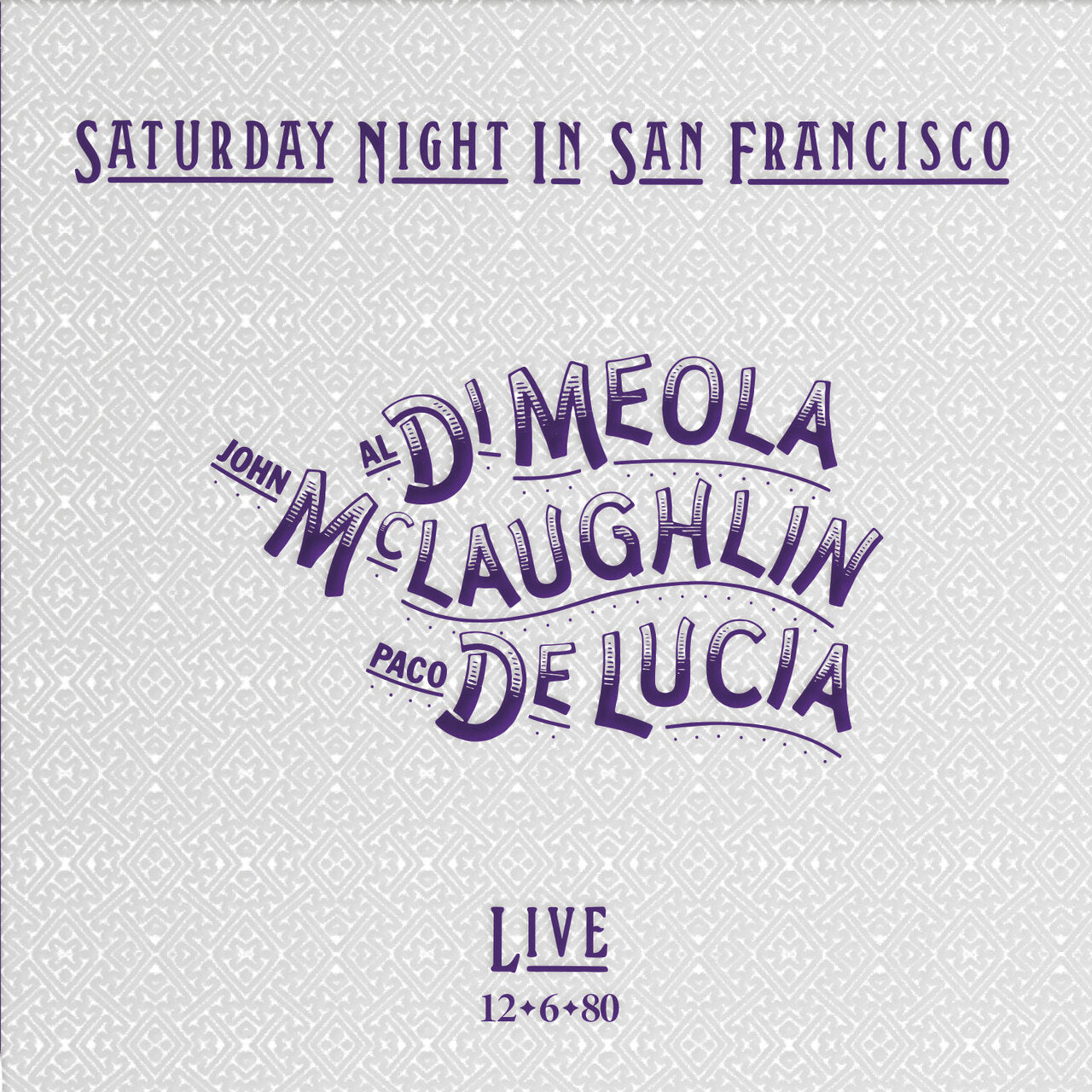 Al Di Meola, John McLaughlin & Paco DeLucia - Saturday Night In San Francisco - Impex 33rpm LP - VINYL