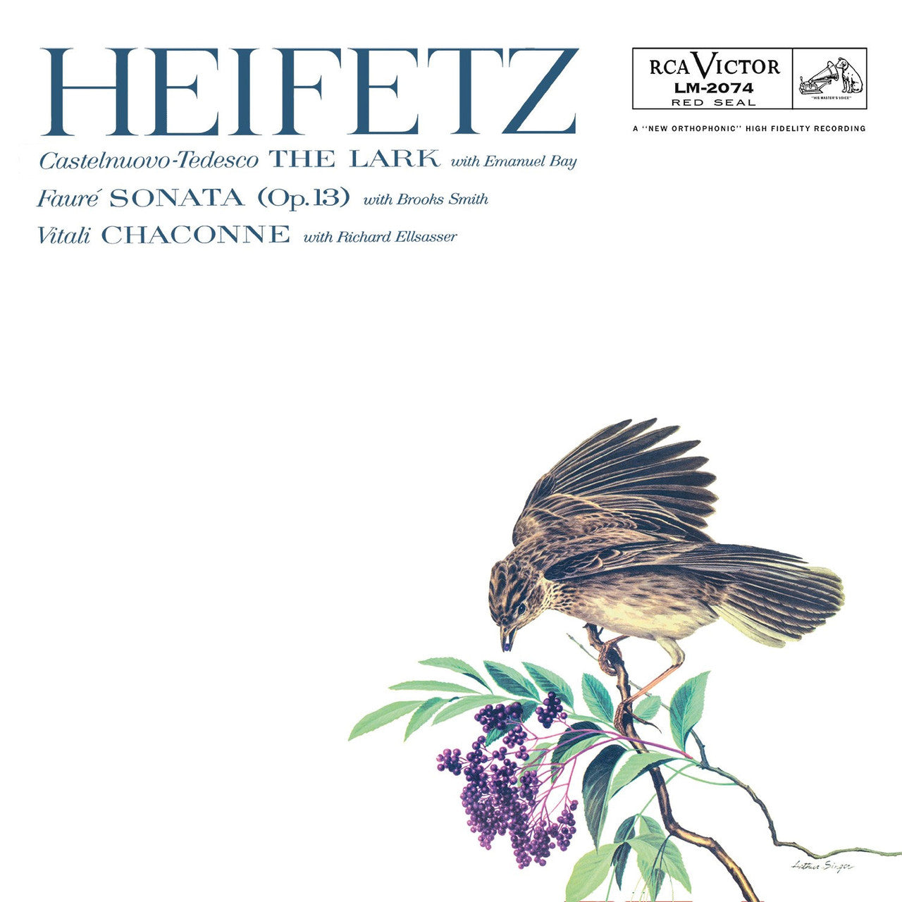 Jascha Heifetz - The Lark - Impex LP - VINYL