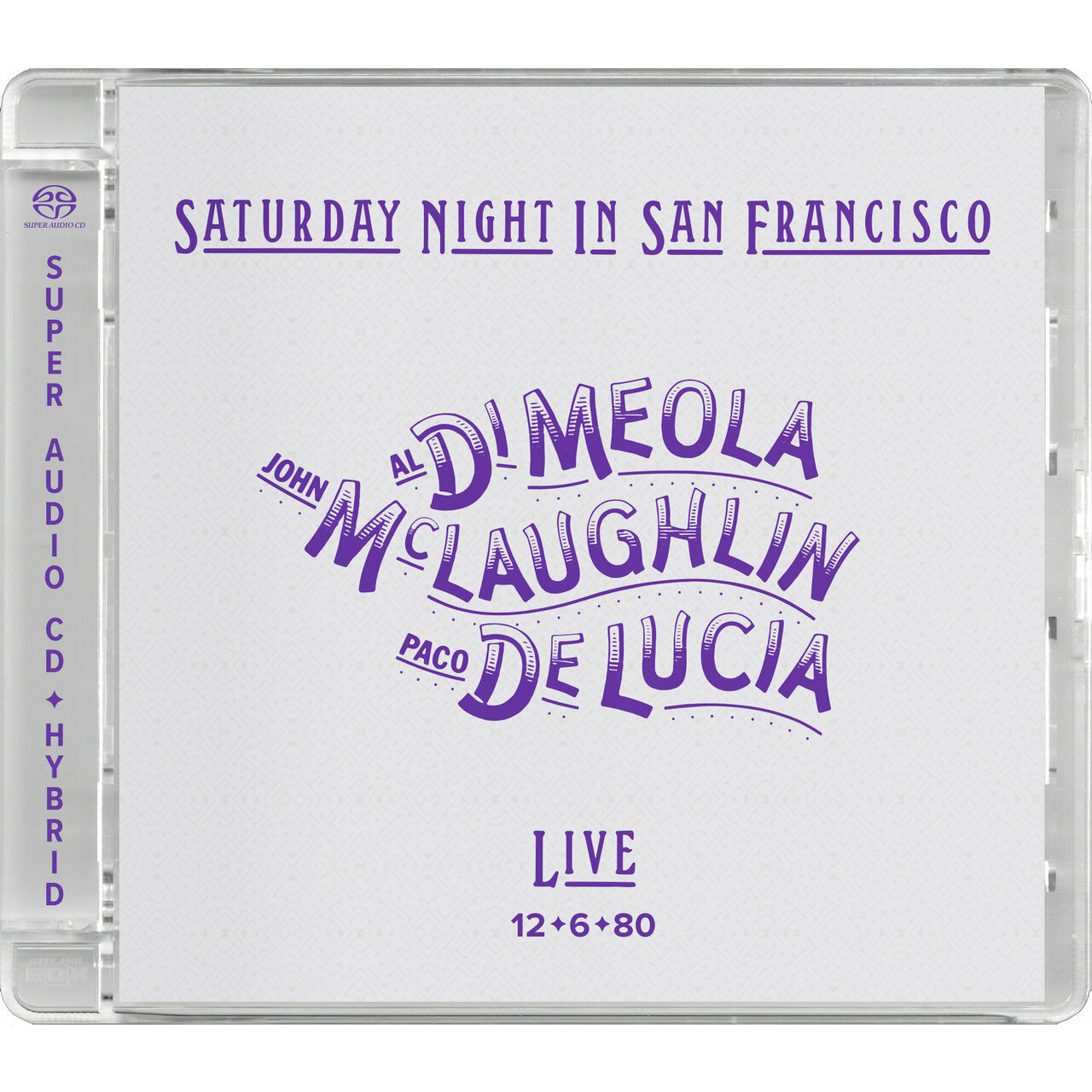 Al Di Meola, John McLaughlin & Paco DeLucia - Saturday Night In San Francisco - Impex SACD - VINYL