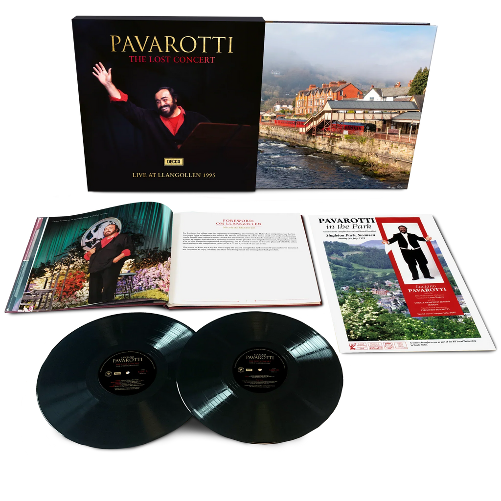 Luciano Pavarotti - The Lost Concert: Live at Llangollen 1995 - LP Box Set - VINYL
