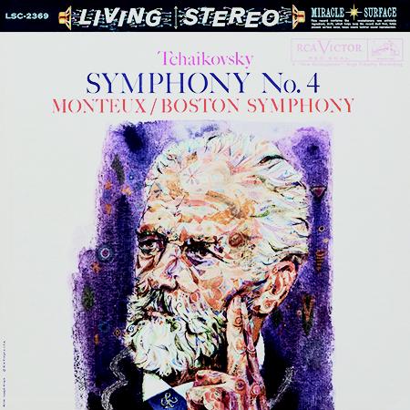 Monteux, Boston Symphony Orchestra - Tchaikovsky: Symphony No. 4 - Analogue Productions LP - VINYL