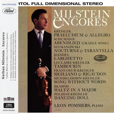 Nathan Milstein - Encores/ Pommers - Analogphonic LP - VINYL