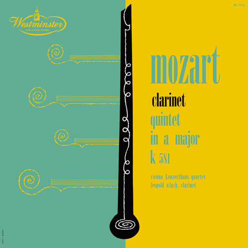Leopold Wlach Mozart Clarinet Quintet in A Major - Analogphonic LP - VINYL
