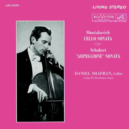 Daniel Shafran & Lydia Pecherskaya - Shostakovich Cello Sonata, Schubert Arpeggione Sonata - Analogue Productions LP - VINYL