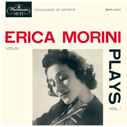 Erica Morini Erica Morini Plays Vol. 1 - Analogphonic LP - VINYL