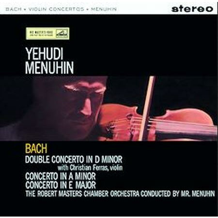 Yehudi Menuhin - Bach: Violin Concerto/ Robert Masters Chamber Orchestra/ Christian Ferras - Speakers Corner LP - VINYL