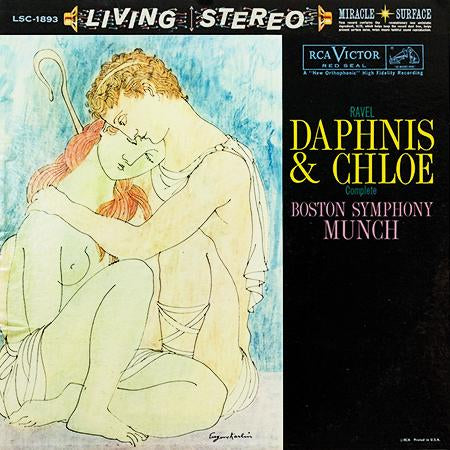 Charles Munch, Boston Symphony Orchestra - Ravel: Daphnis And Chloe - Analogue Productions LP - VINYL