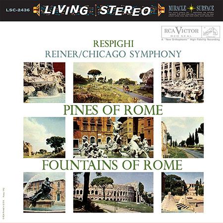 Fritz Reiner - Respighi: Pines of Rome & Fountains of Rome - Analogue Productions LP - VINYL