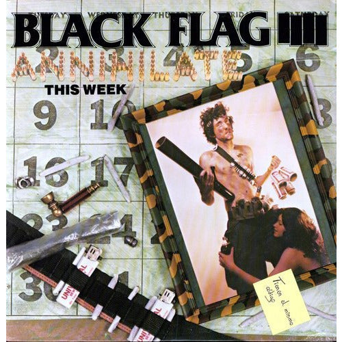 Black Flag - Annihilate This Week - LP - VINYL