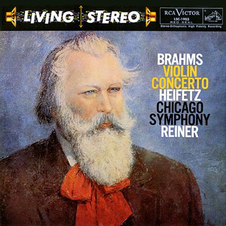 Fritz Reiner - Brahms: Violin Concerto/ Jascha Heifetz, violin - Analogue Productions LP - VINYL