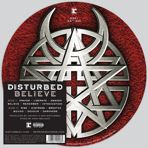 Disturbed - Believe - Picture Disc LP - VINYL