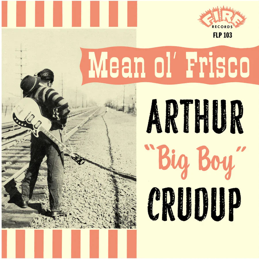 Arthur "Big Boy" Crudup - Mean Ol' Frisco - Japanese Import LP - VINYL