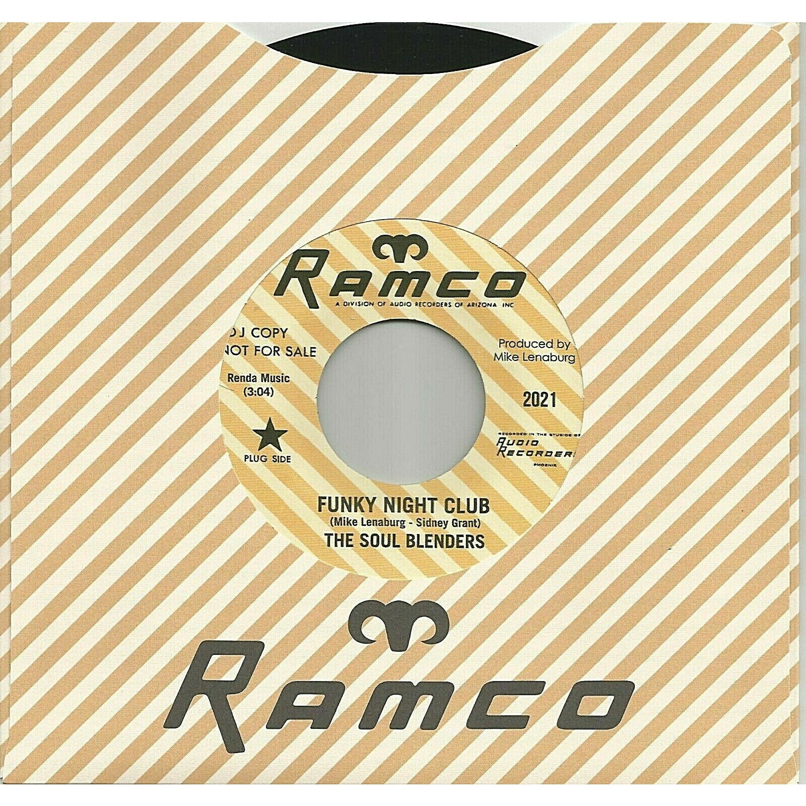 Al Reed / Soul Blenders Funky, Funky Curfew & Funky Night Club - 45 rpm 7" - VINYL