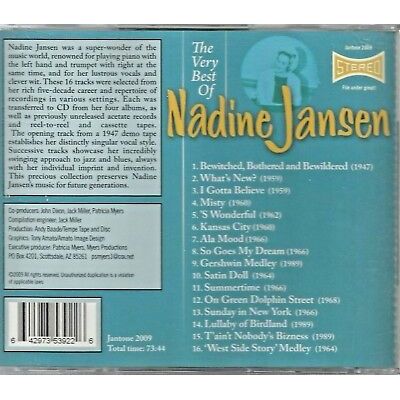 Nadine Jansen - The Very Best Of Nadine Jansen - CD - VINYL