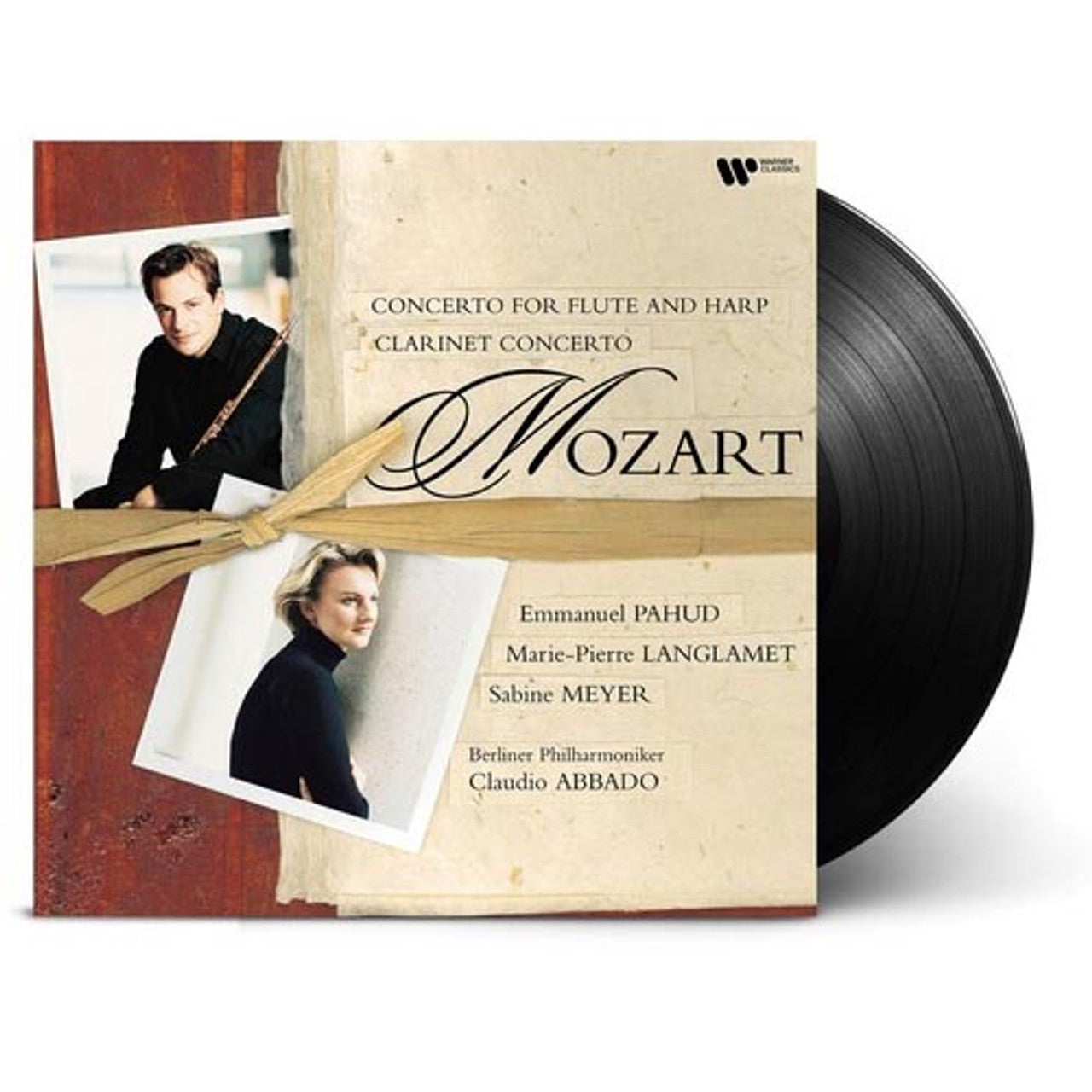 Emmanuel Pahud, Sabine Meyer & Claudio Abbado - Mozart: Concerto for Flute and Harp & Clarinet Concerto - LP - VINYL