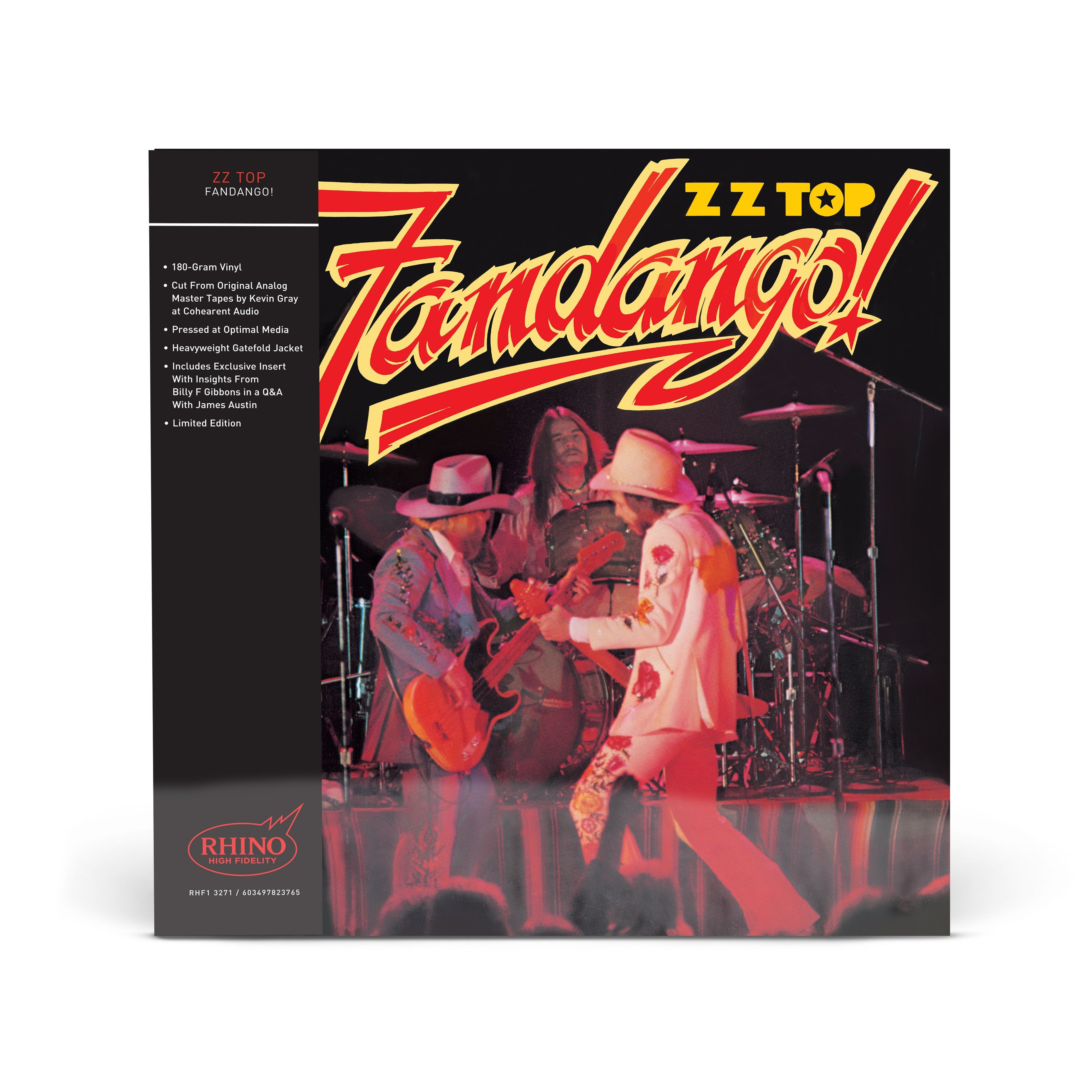 ZZ Top - Fandango! - Rhino Hi-Fi LP - VINYL