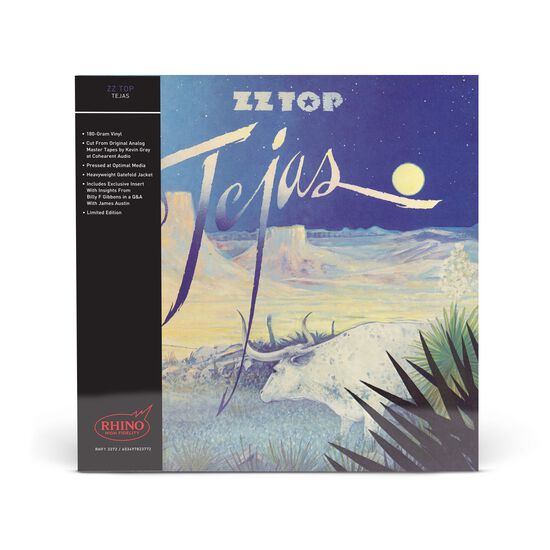 ZZ Top - Tejas - Rhino Hi-Fi LP - VINYL