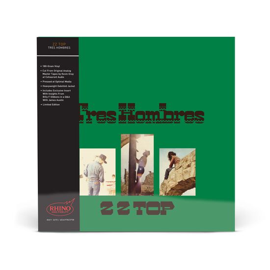 ZZ Top - Tres Hombres - Rhino Hi-Fi LP - VINYL